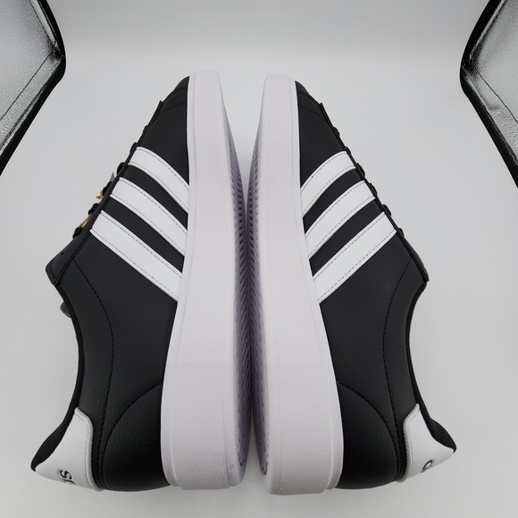 Adidas Grand Court 2.0 Shoes Mens 11.5 Core Black Cloud White Sneaker NEW in Box main image 9